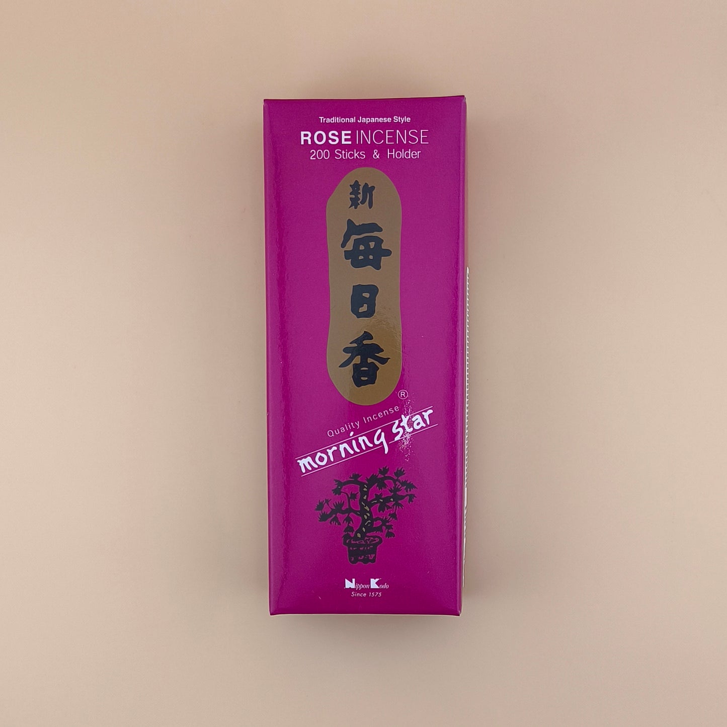 Incienso Morning Star Rosa 200 barritas