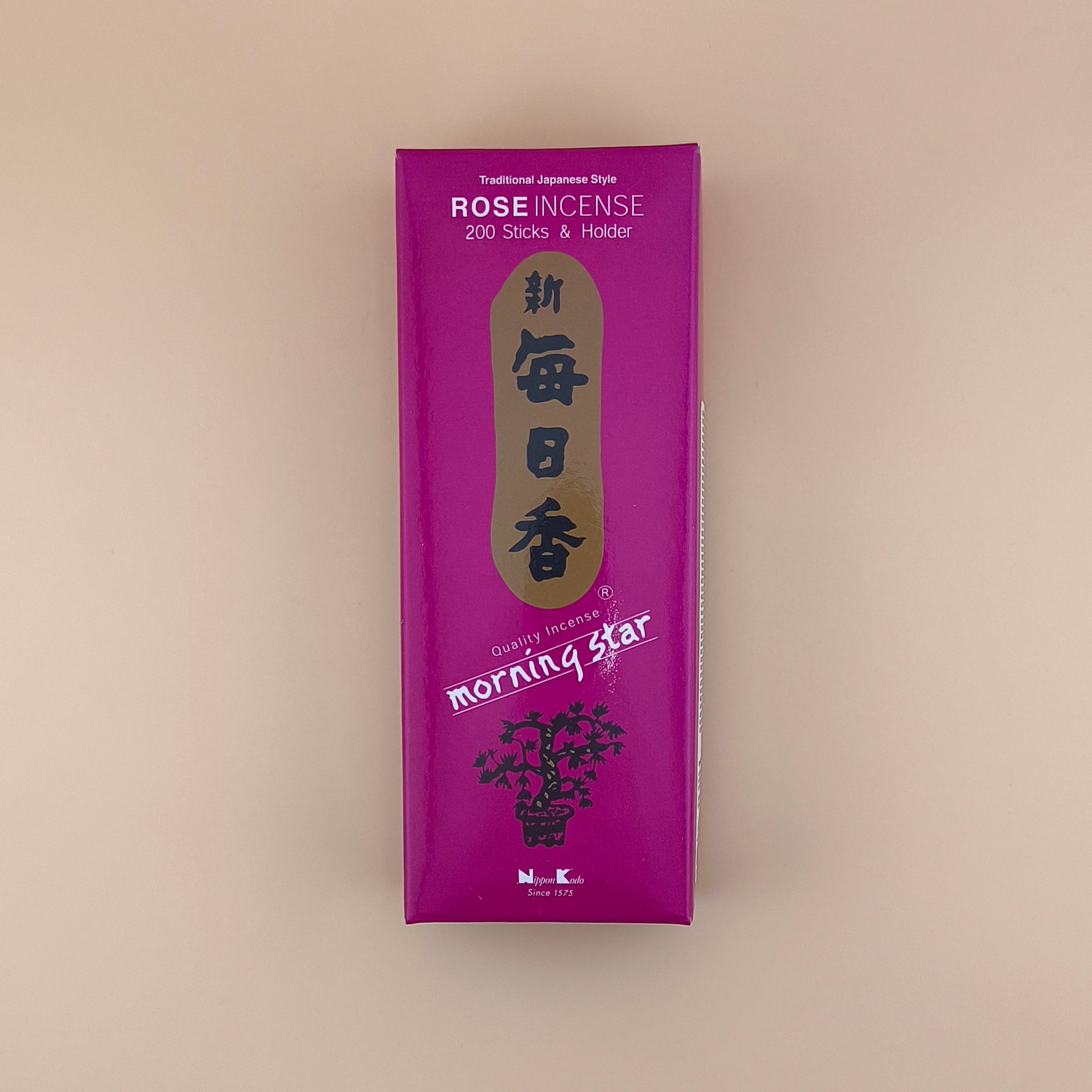 Incienso Morning Star Rosa 200 barritas