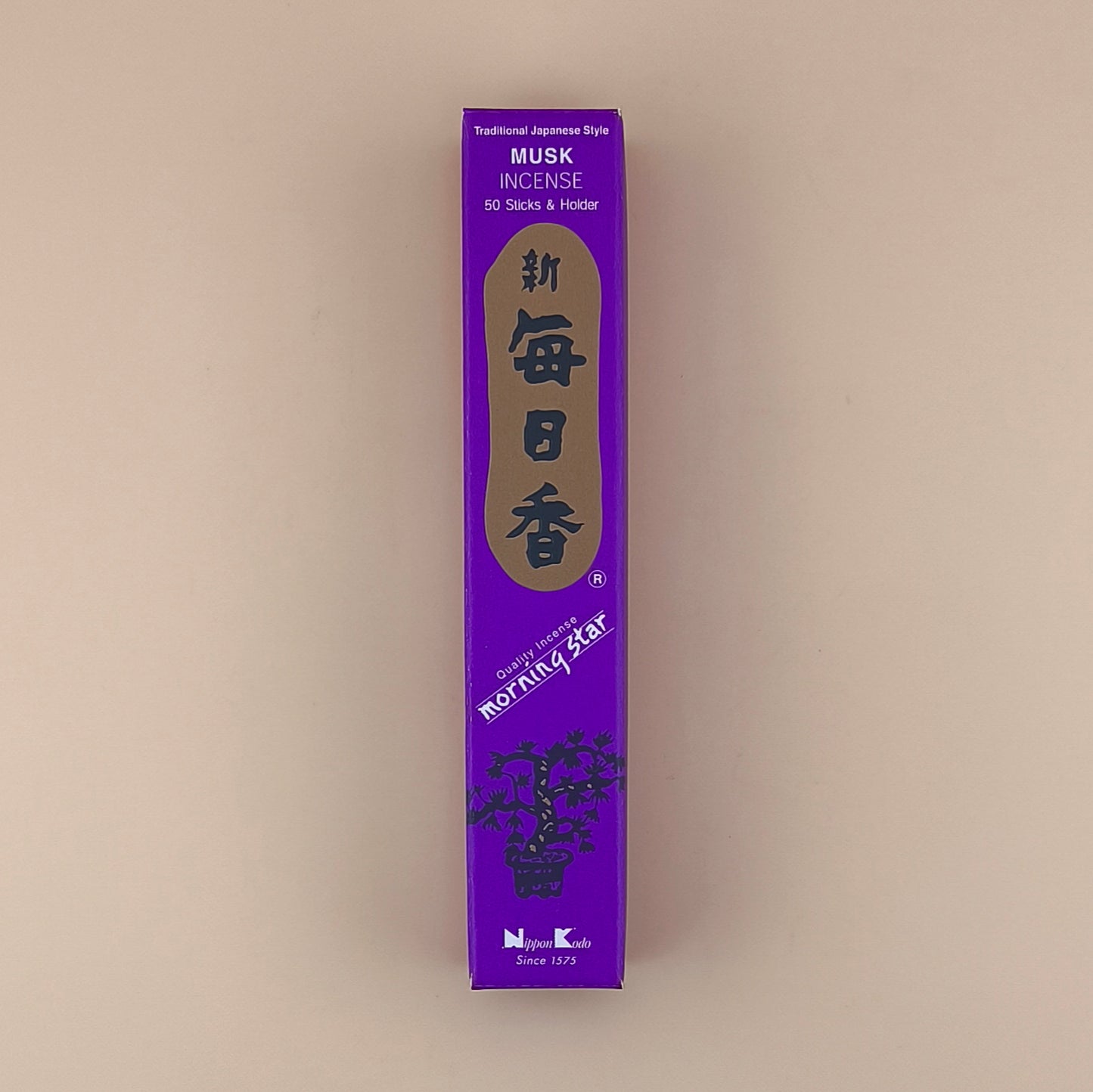 Incienso Morning Star Almizcle 50 barritas