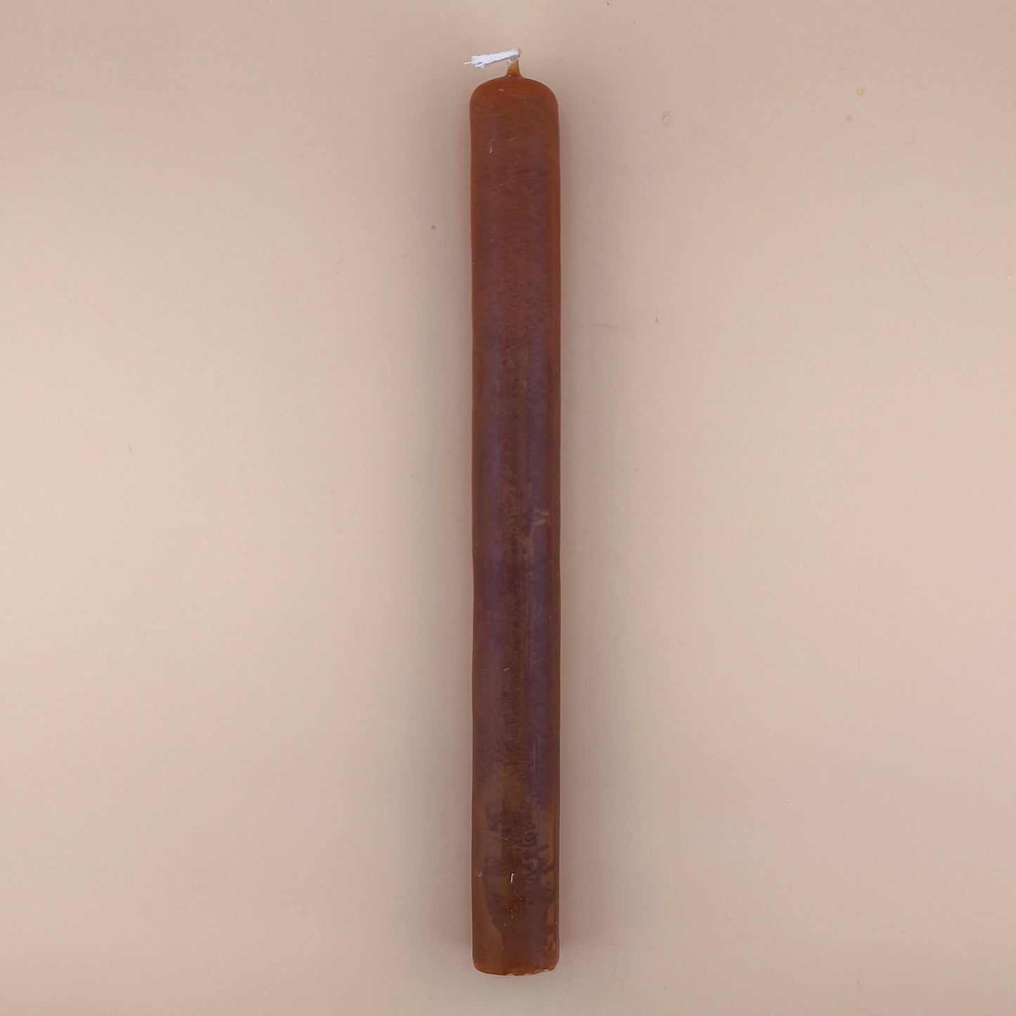 Vela de miel fabricada capa a capa