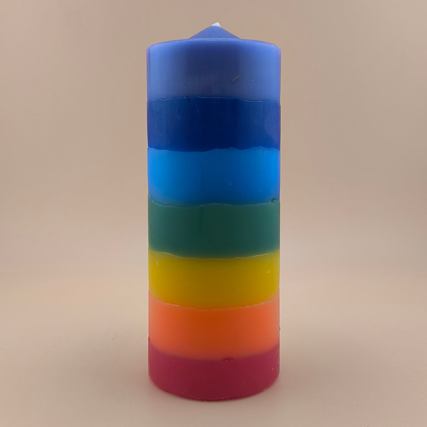 Velón Preparado de los 7 Chakras con 7 minerales